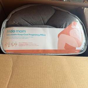 Frida Mom Adjustable Keep-Cool Pregnancy Pillow
